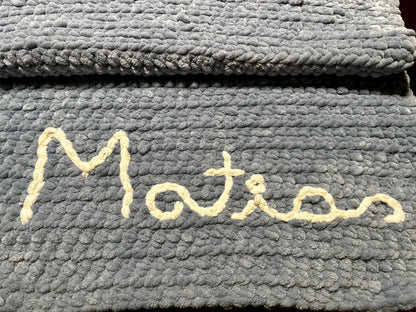 Handmade Crochet Blanket - Custom Size & Color