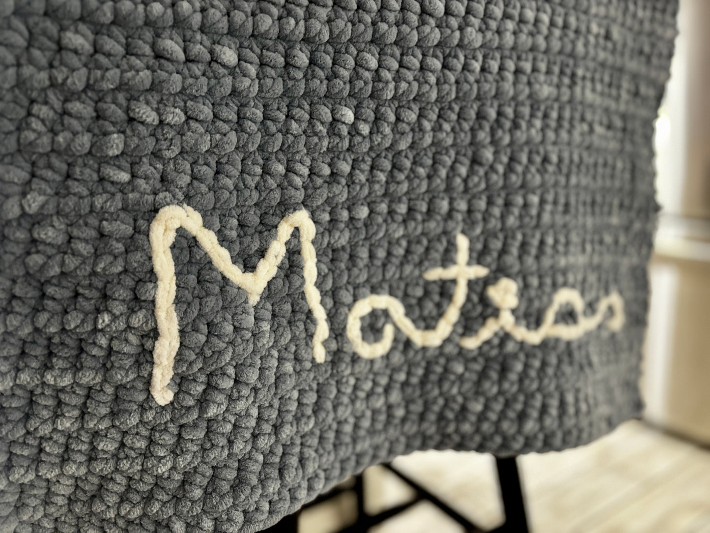 Handmade Crochet Blanket - Custom Size & Color