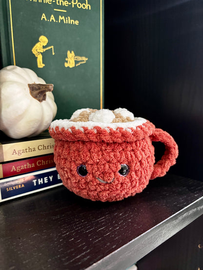 Hot Cocoa Mug Plushie - Holiday Edition