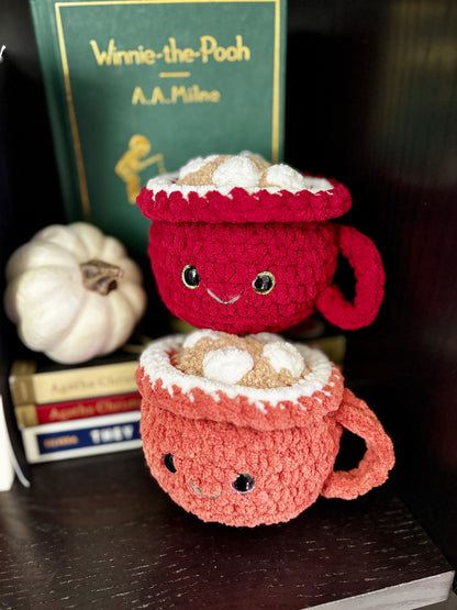 Hot Cocoa Mug Plushie - Holiday Edition