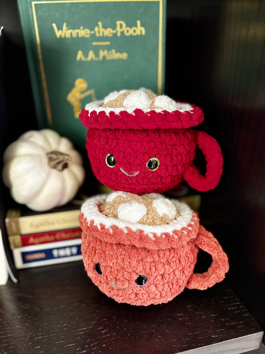 Hot Cocoa Mug Plushie - Holiday Edition