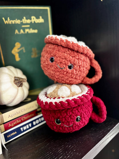 Hot Cocoa Mug Plushie - Holiday Edition